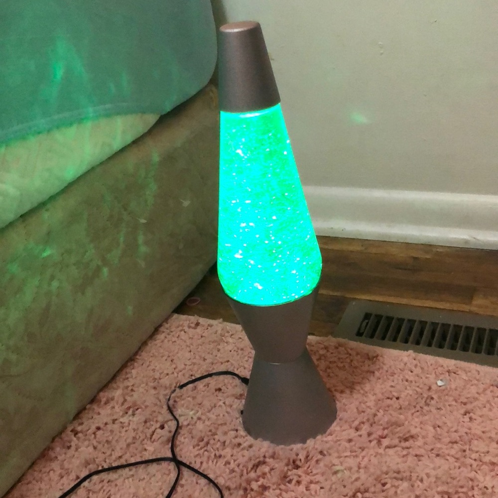 Glitter lamp